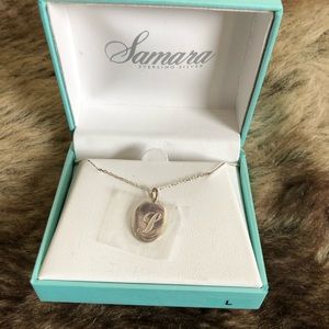 Sterling Silver initial ‘L’ necklace